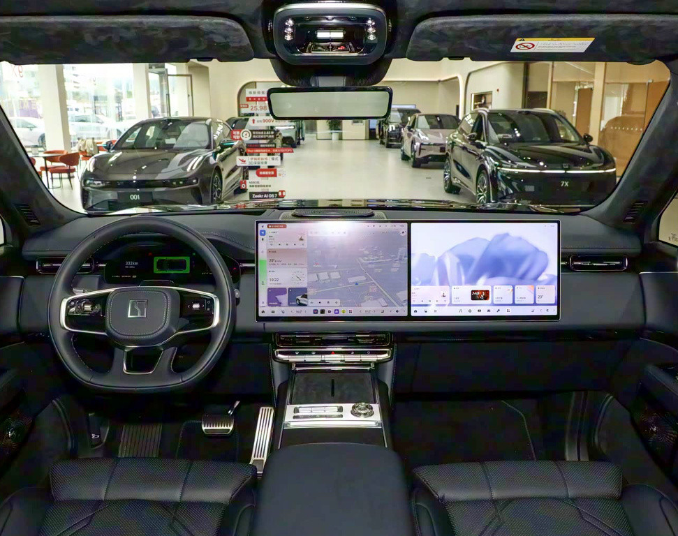 Zeekr 9X Max (6 seats), фиолетовый