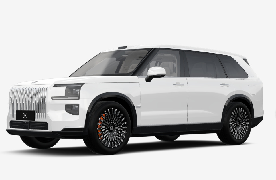 Zeekr 9X Hyper, белый