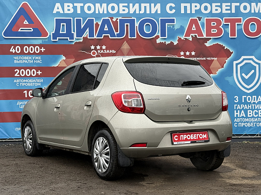 Renault Sandero Privilege, 2017 года, пробег 119786 км