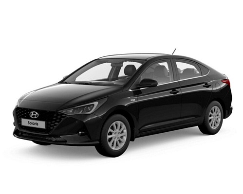 Hyundai Solaris Comfort, черный