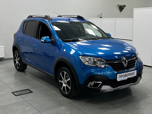 Renault Sandero Stepway Life, 2021 года, пробег 77336 км