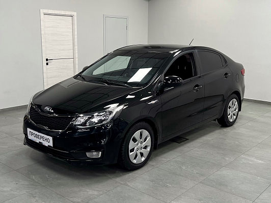 Kia Rio Luxe, 2015 года, пробег 135000 км