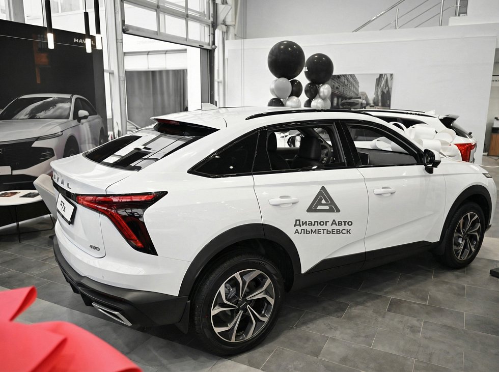 Haval F7x Премиум, белый