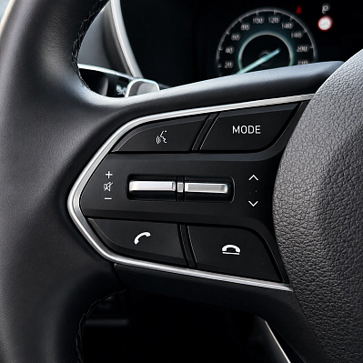 Hyundai Santa Fe Calligraphy, 2021 года, пробег 108993 км