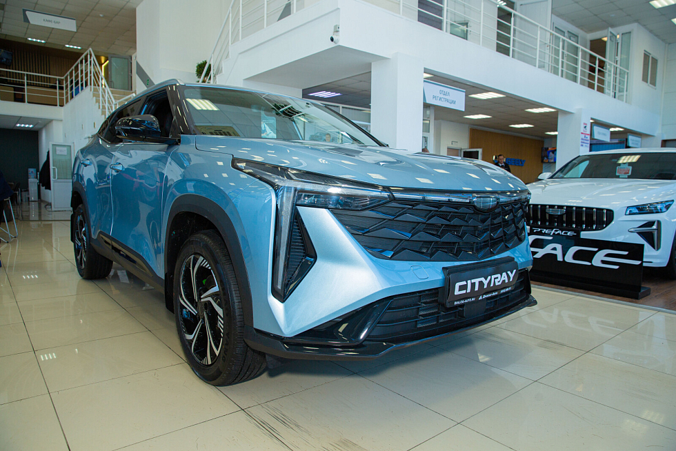 Geely Cityray Спорт, голубой