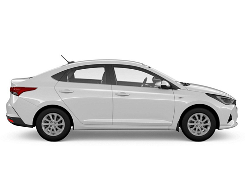 Hyundai Solaris Active Plus, белый