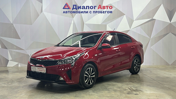 Kia Rio Luxe, 2021 года, пробег 23275 км