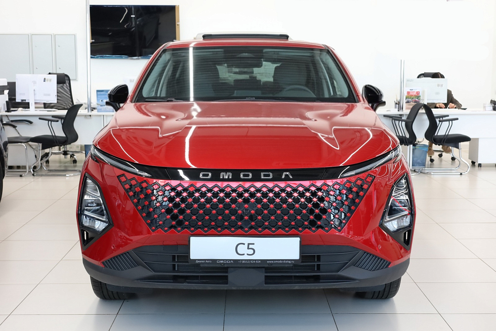 Omoda C5 Ultimate, красный
