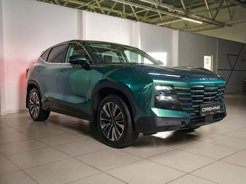 Jetour Dashing Престиж, зеленый