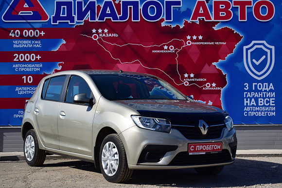 Renault Sandero Life, 2020 года, пробег 70701 км