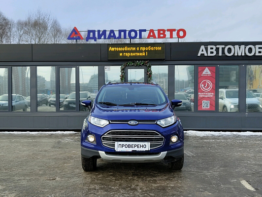 Ford EcoSport Titanium Plus, 2014 года, пробег 120000 км