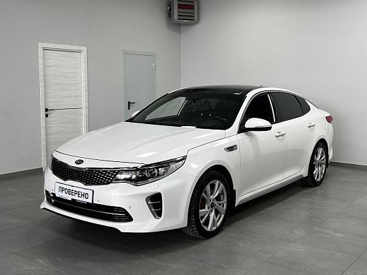 Kia Optima GT Line, 2016 года, пробег 168426 км