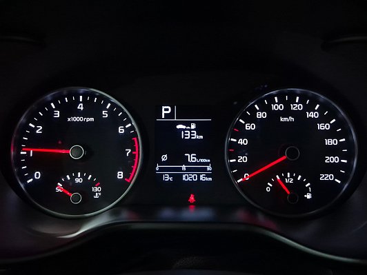 Kia Rio Luxe, 2019 года, пробег 102015 км