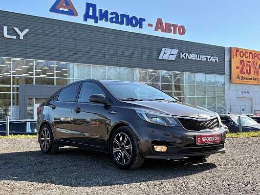Kia Rio Luxe, 2016 года, пробег 113372 км