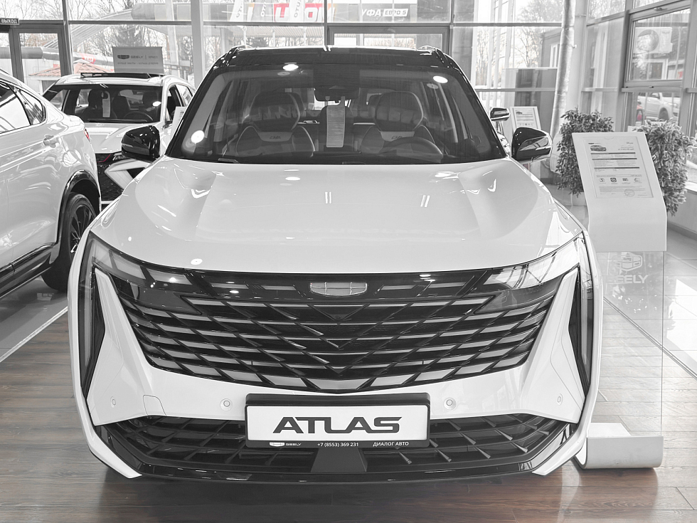 Geely Atlas Флагман, белый