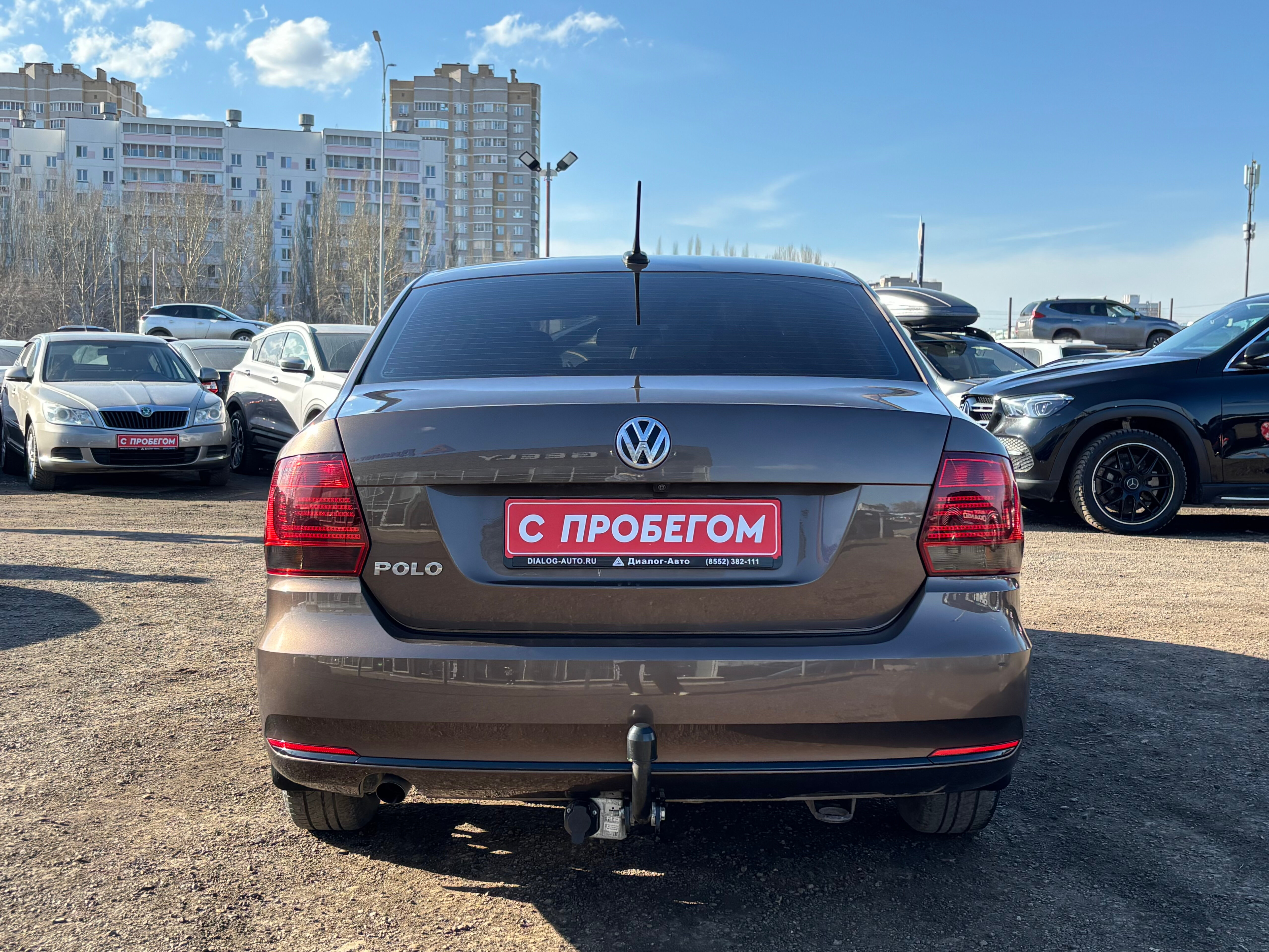 Volkswagen Polo Trendline, 2017 года, пробег 135021 км