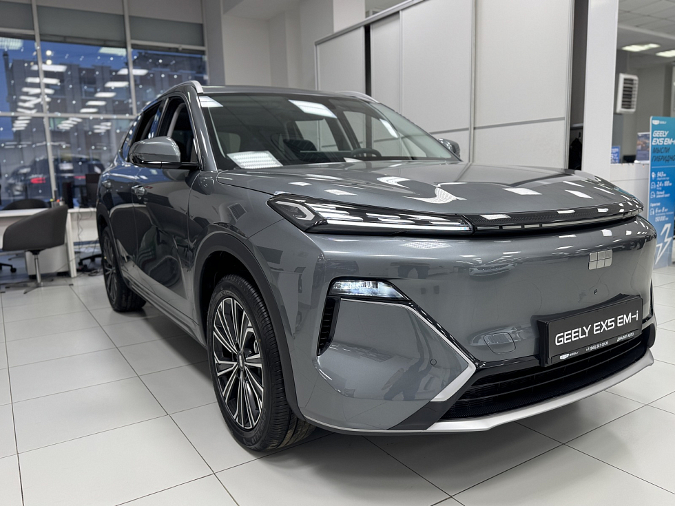 Geely EX5 EM-i Max, серый