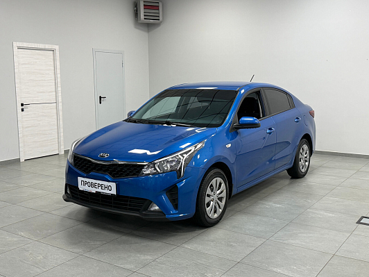 Kia Rio, 2020 года, пробег 106946 км