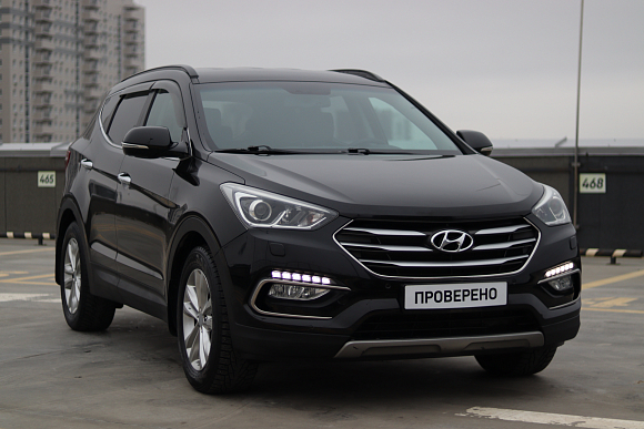 Hyundai Santa Fe Dynamic, 2017 года, пробег 183000 км