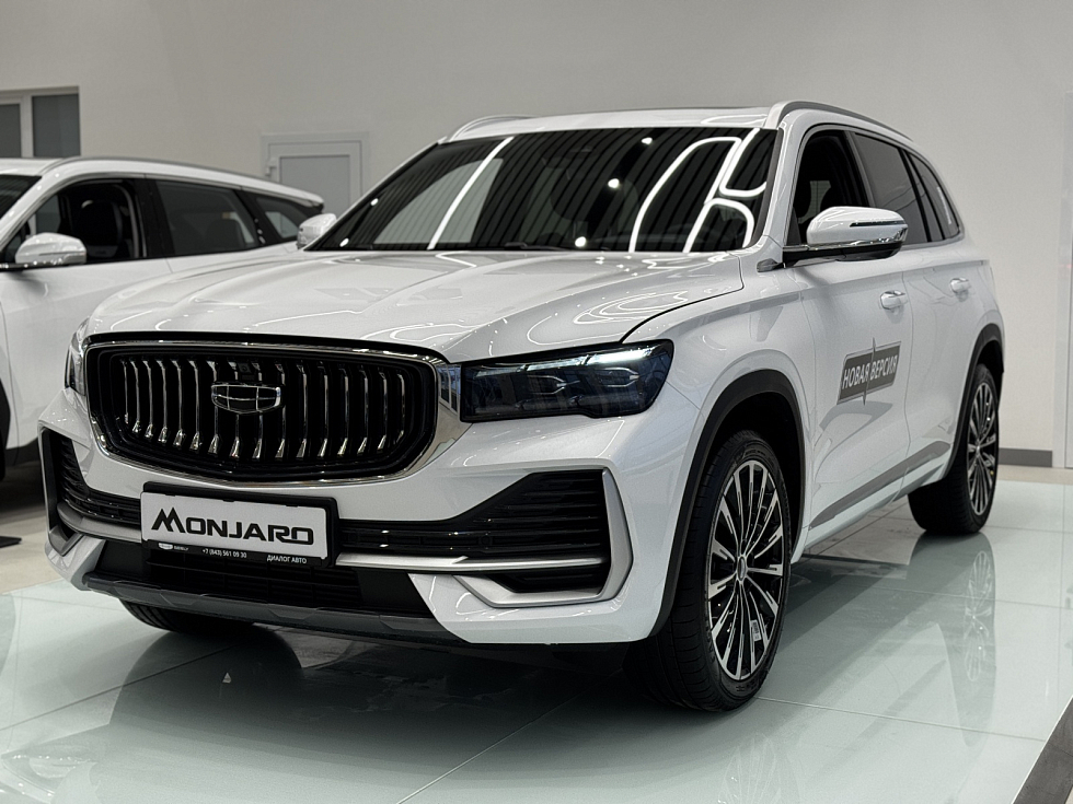 Geely Monjaro Флагман, белый