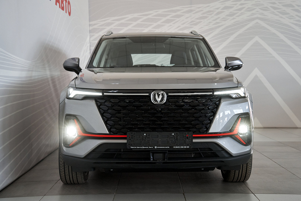Changan CS35 Plus Техно, серебряный