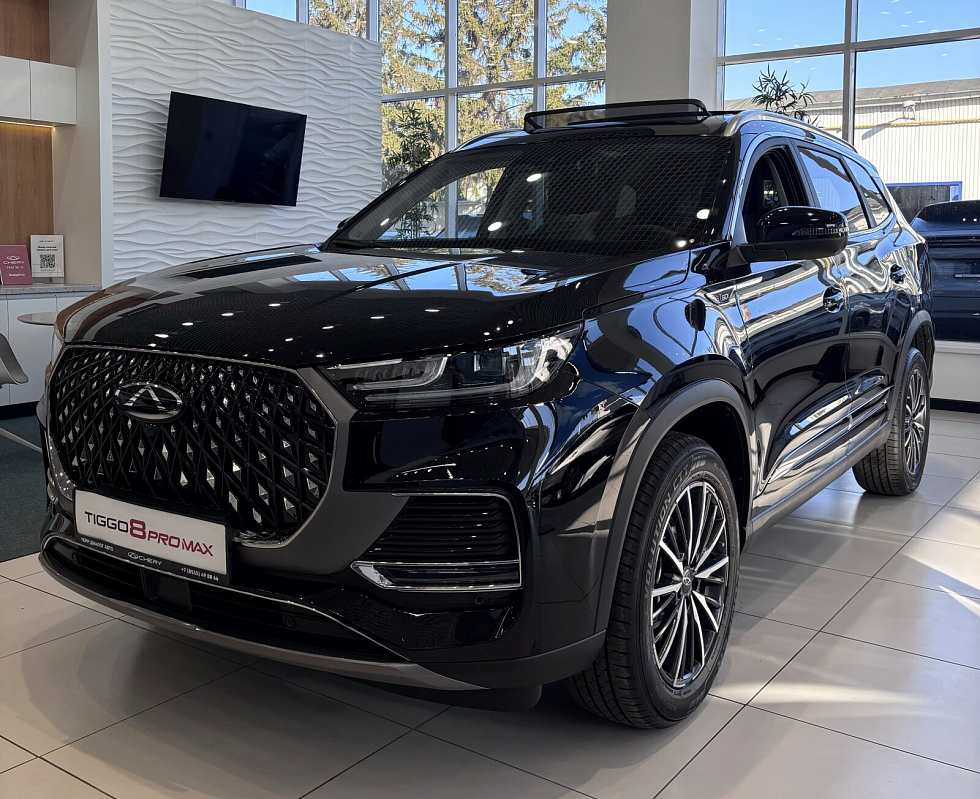 Chery Tiggo 8 Pro Max Ultimate 4WD, черный