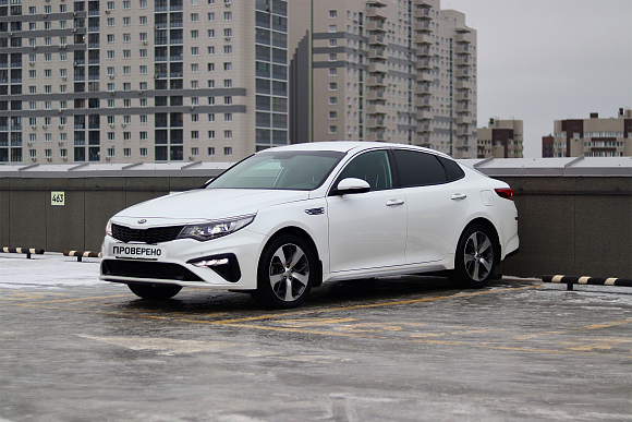 Kia Optima Edition Plus, 2019 года, пробег 106542 км