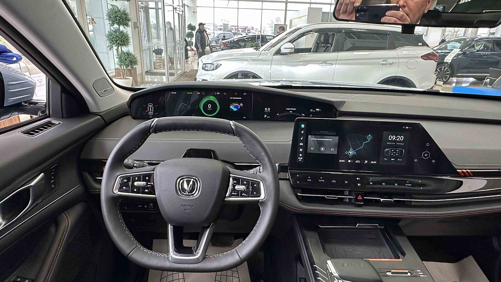 Changan UNI-K Comfort, голубой