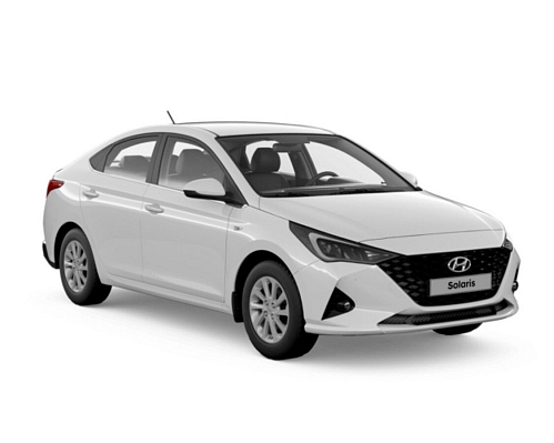 Hyundai Solaris Active Plus, белый