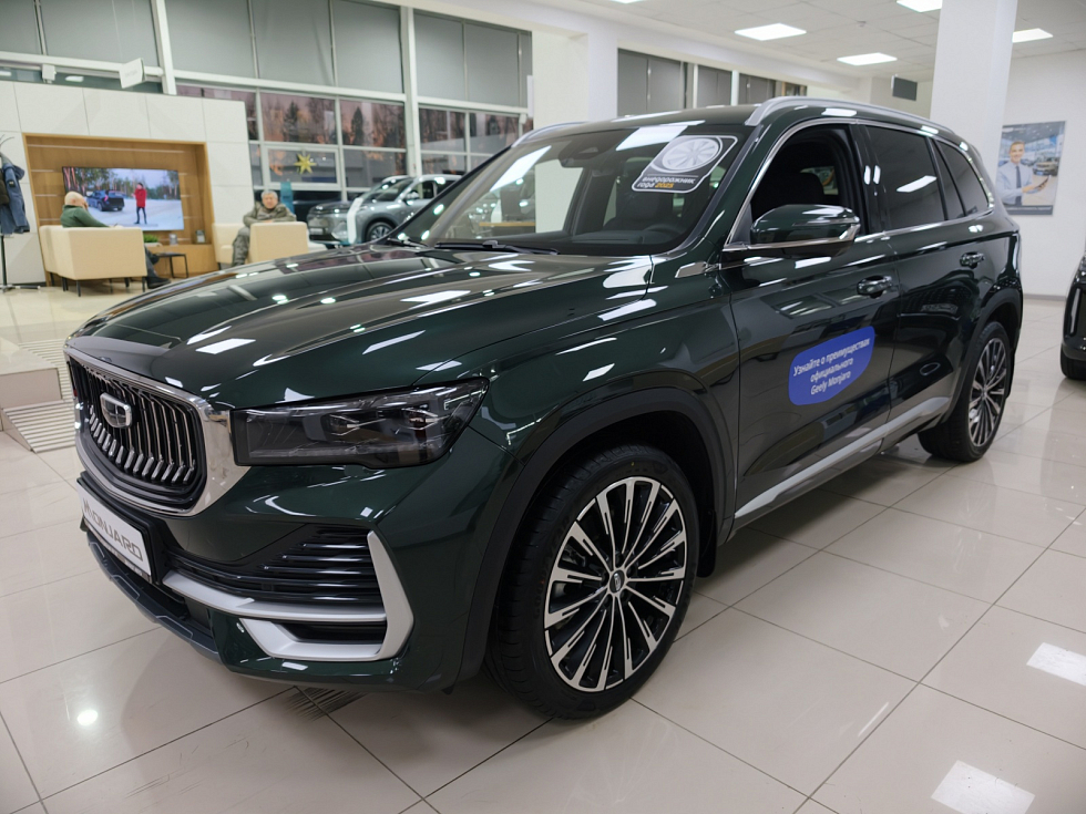 Geely Monjaro Flagship SE, зеленый