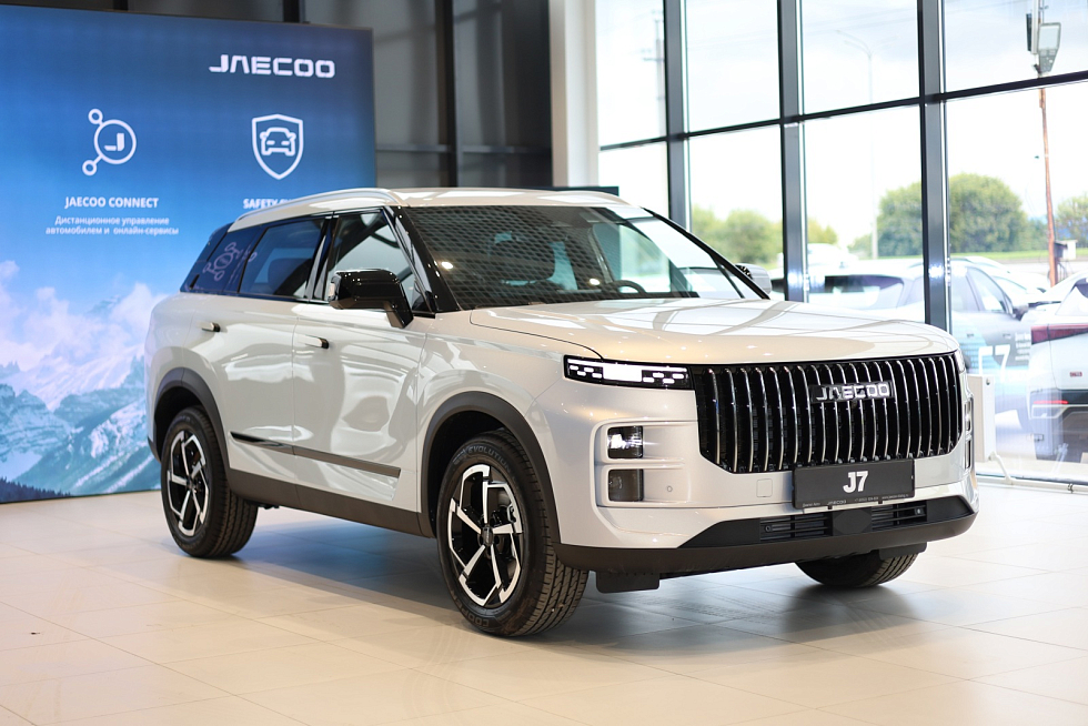 Jaecoo J7 Active, серебряный