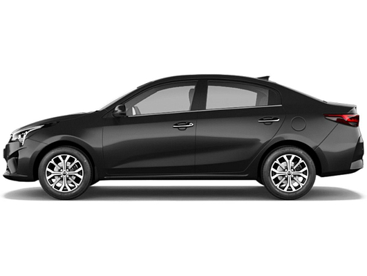 Kia Rio Luxe AV, черный