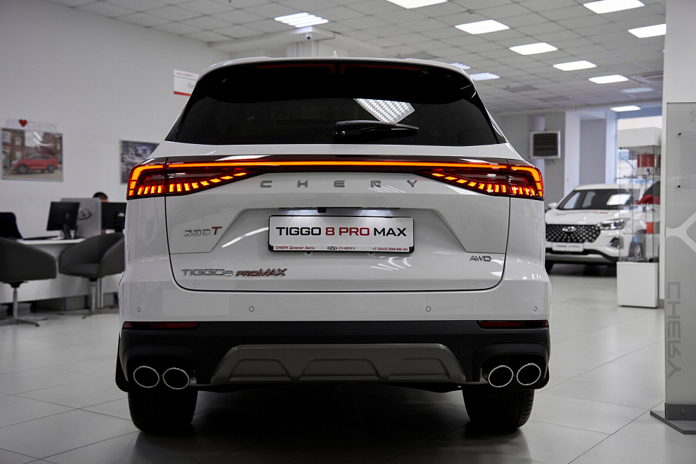 Chery Tiggo 8 Pro Max Elite FWD, белый