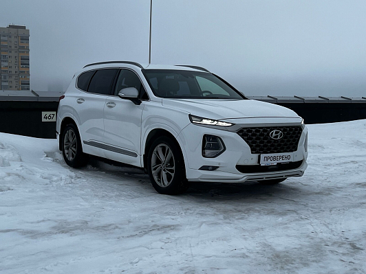 Hyundai Santa Fe Rock edition, 2019 года, пробег 90879 км