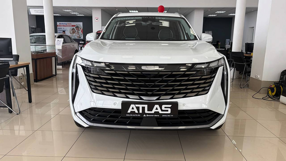 Geely Atlas Люкс, белый