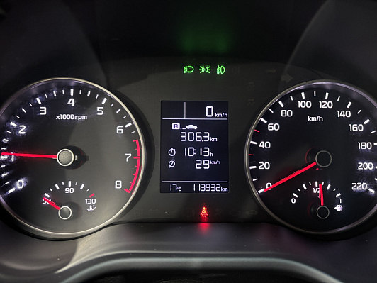 Kia Rio Luxe, 2017 года, пробег 113928 км
