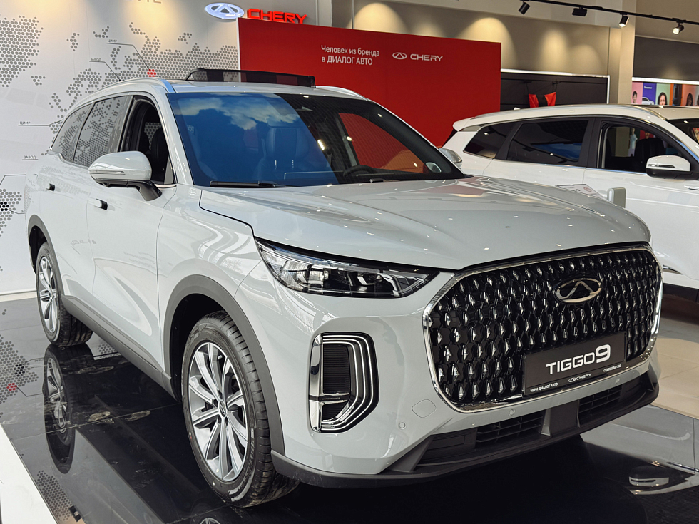 Chery Tiggo 9 Прайм / Prime, серебряный