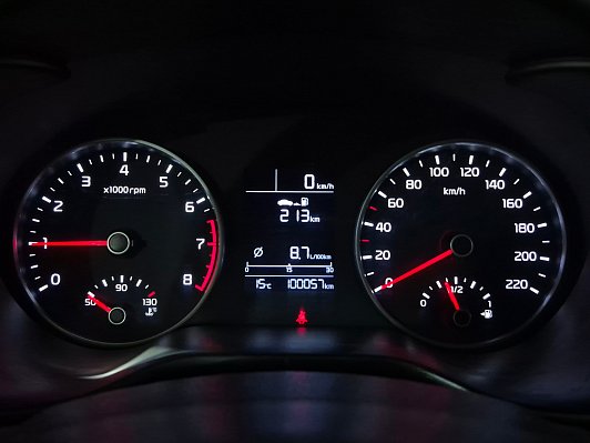 Kia Rio Comfort, 2019 года, пробег 100056 км
