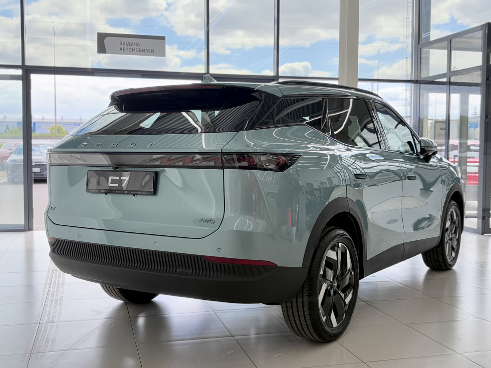 Omoda C7 Drive, зеленый