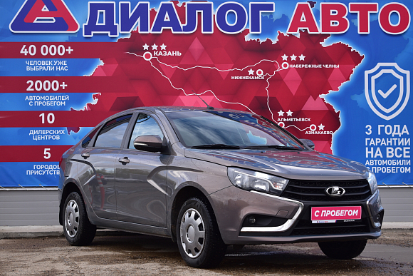 Lada (ВАЗ) Vesta Comfort, 2019 года, пробег 116000 км