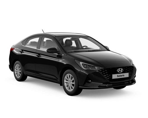 Hyundai Solaris Comfort, черный