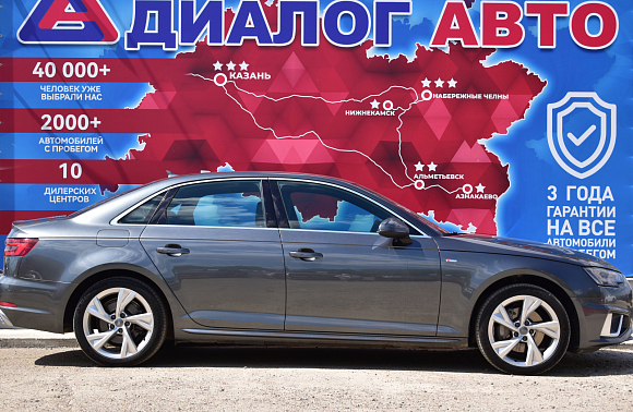 Audi A4 Sport, 2019 года, пробег 181383 км