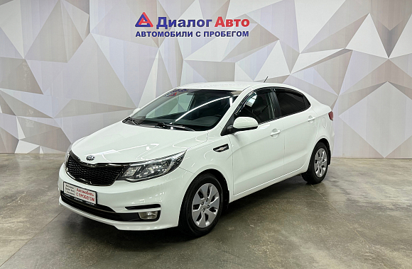 Kia Rio, 2016 года, пробег 111806 км