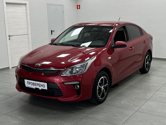 Kia Rio Luxe RED Line, 2017 года, пробег 155038 км