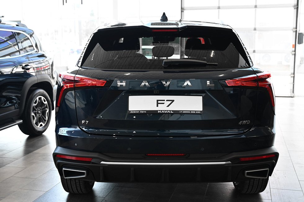 Haval F7 Премиум, голубой