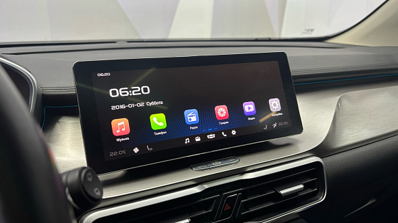 Geely Coolray Luxury, 2021 года, пробег 73000 км