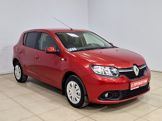 Renault Sandero Confort, 2016 года, пробег 125366 км
