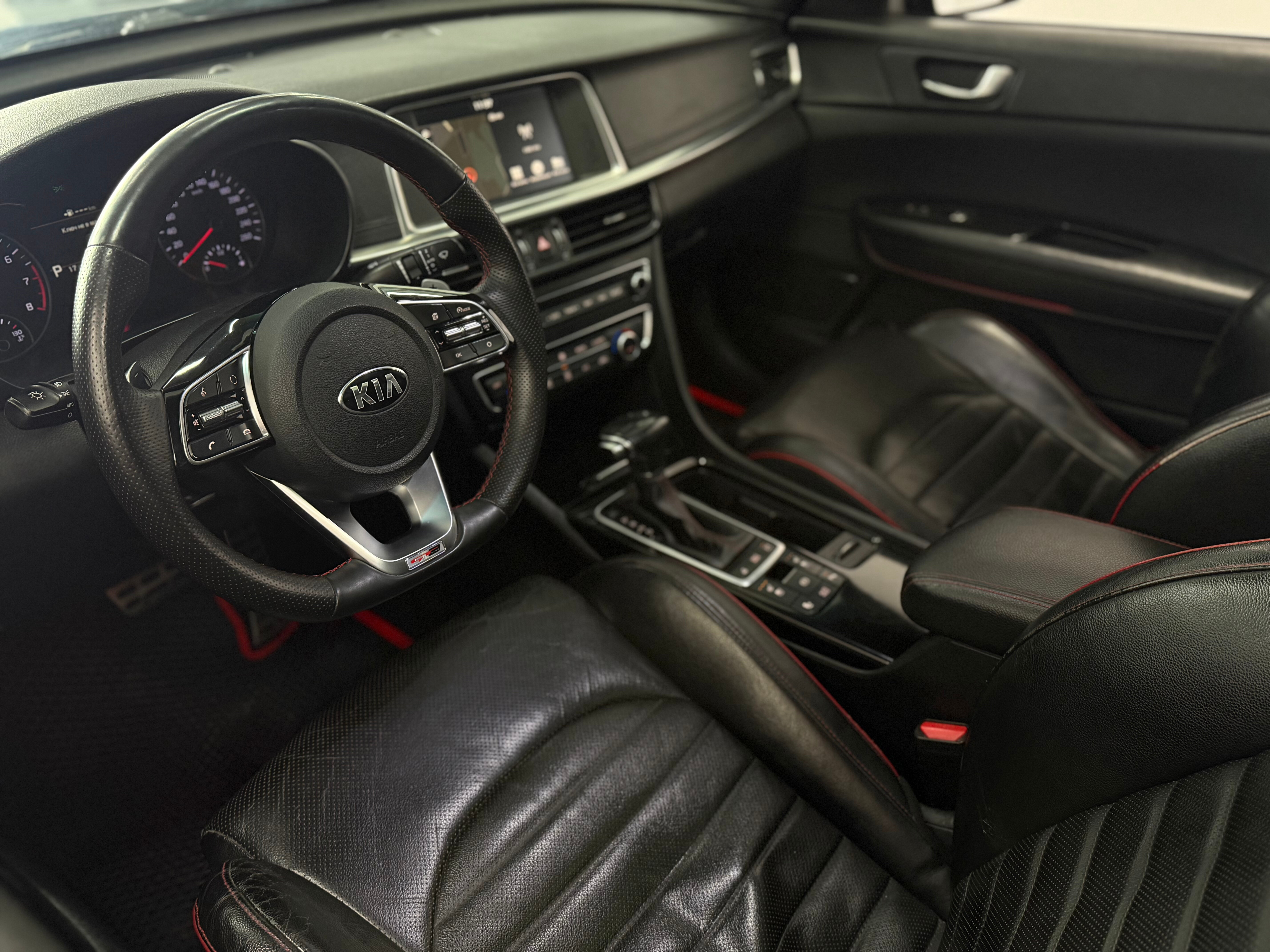 Kia Optima GT Line, 2018 года, пробег 158990 км