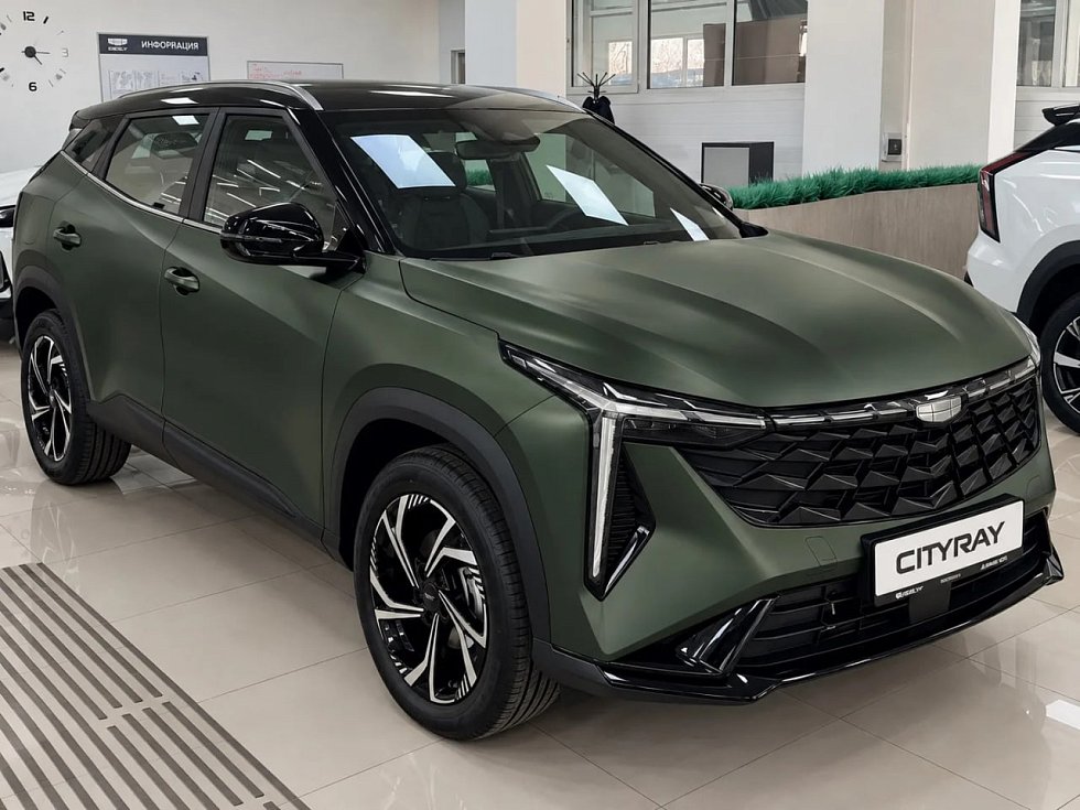 Geely Cityray Комфорт, зеленый