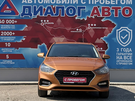 Hyundai Solaris Comfort, 2018 года, пробег 136311 км